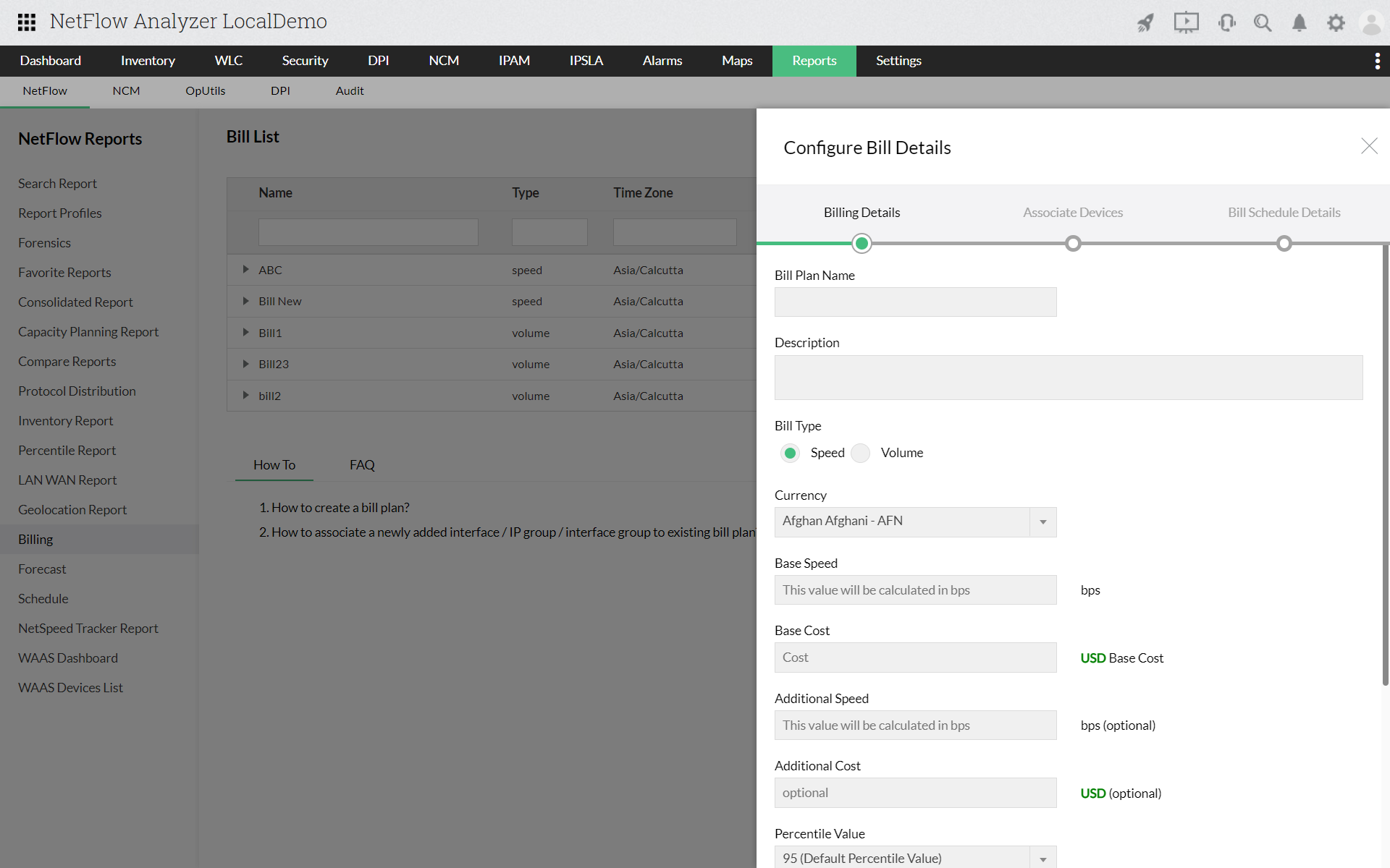 Network Bandwidth Usage Monitor - ManageEngine NetFlow Analyzer